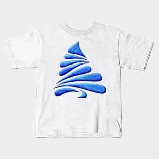 blue tree Kids T-Shirt